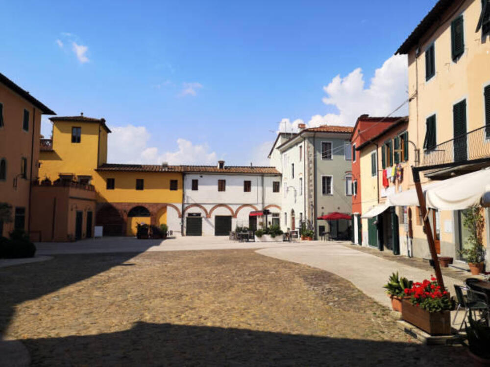 Piazza del centro storico di Altopascio